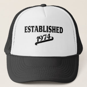 Established 1974.png trucker hat