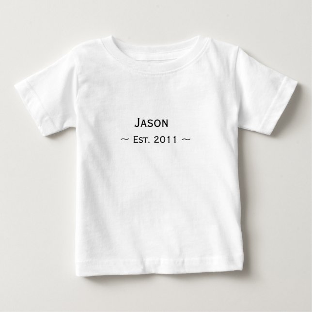 Established Baby T-Shirt (Front)