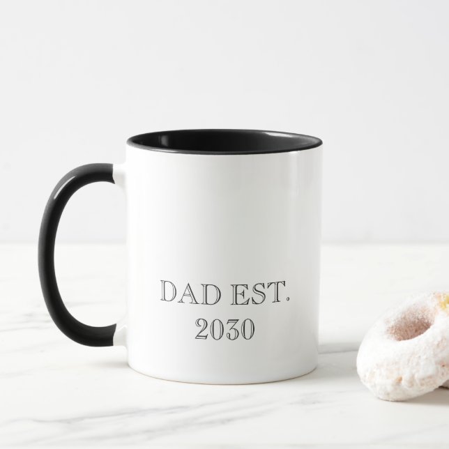 Established New Mom Gift  Mug (With Donut)