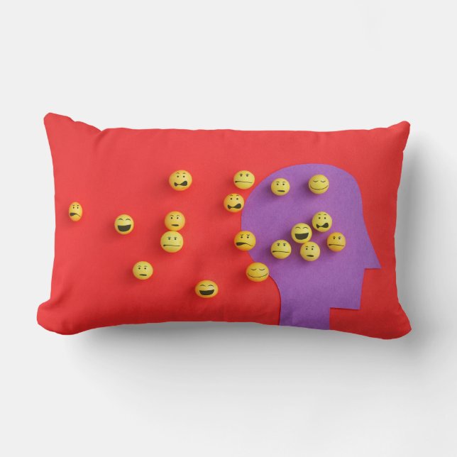 Estados de ánimo lumbar pillow (Front)