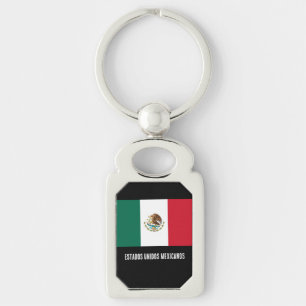 Estados Unidos Mexicanos Metal Keychain