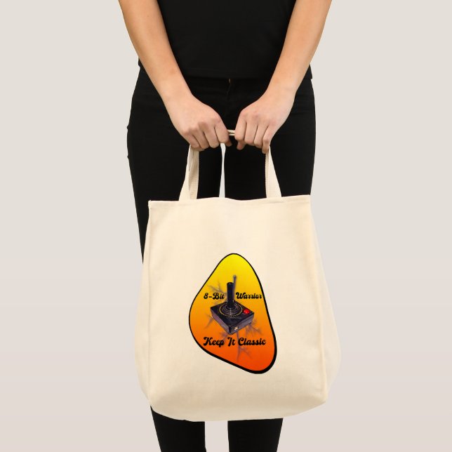 Estampa Game - Retro Gamer Legend - Bolsa Tote Bag (Front (Product))