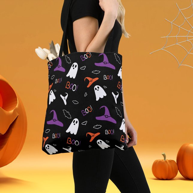 Estampa halloween boo tote bag (Creator Uploaded)