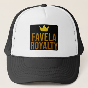 Estampa Hip Hop - Favela Royalty - Bone Trucker Hat