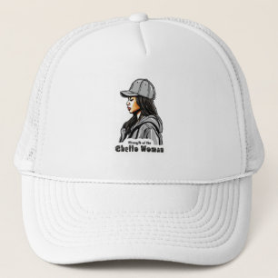 Estampa Hip Hop - Strength of Woman - Bone Trucker Hat