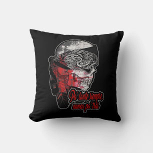 Estampas Hip Hop - Nunca Pa’trás - Almofada Throw Pillow