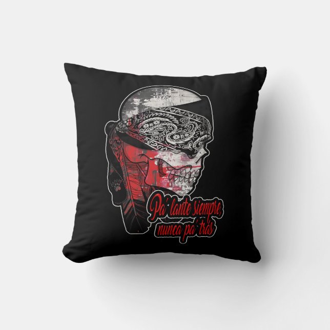 Estampas Hip Hop - Nunca Pa’trás - Almofada Throw Pillow (Front)