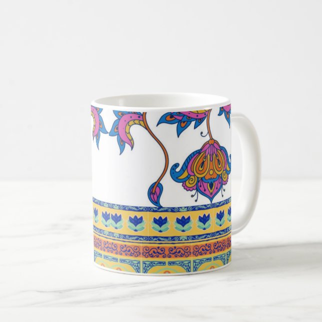 Estampas Indianas Coffee Mug (Front Right)