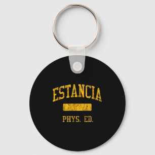 Estancia High School Hs Costa Illustration Keychain