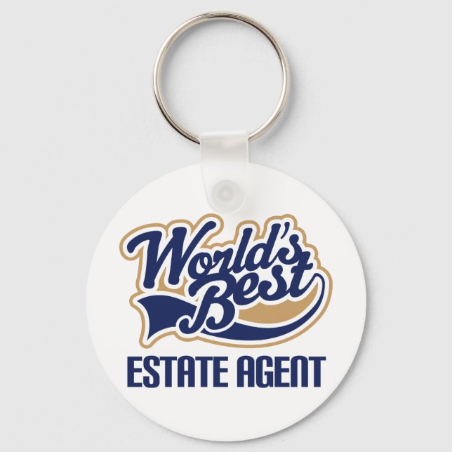 Estate Agent Gift Keychain (Front)