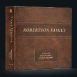 Estate and Trust Documents Binder<br><div class="desc">A vintage look binder ideal for estate planning and trusts.  Can also be customized for wills,  last testaments,  memorials and more. Has a faux leather look background.</div>