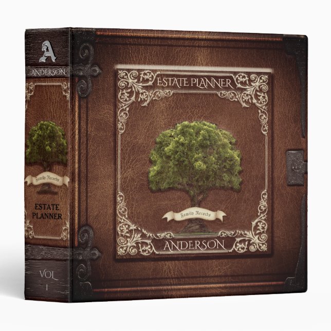 Estate and Trust Planner Binder (Front/Spine)