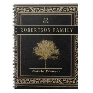 Estate Planning and Trust Documents Notebook