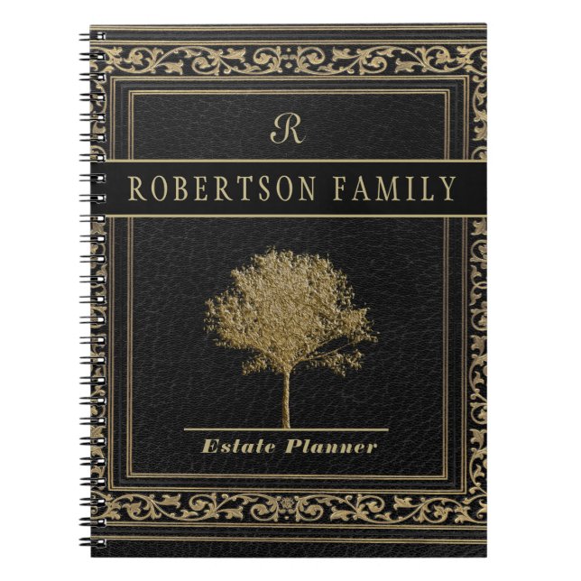 Estate Planning and Trust Documents Notebook (Front)