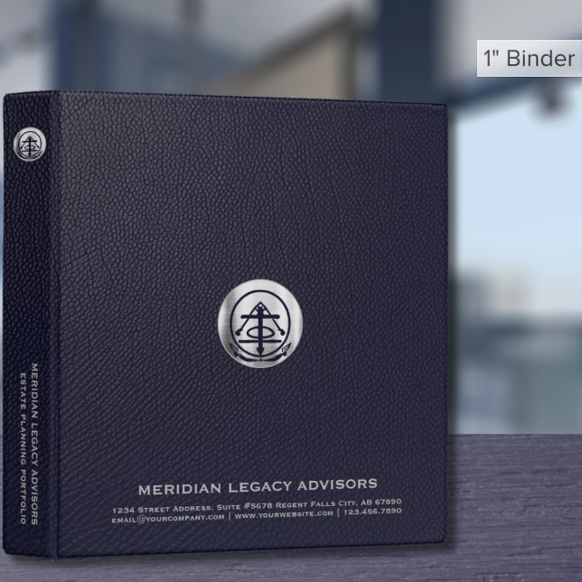 Estate Planning Binder Blue and Silver Logo (Creator Uploaded)