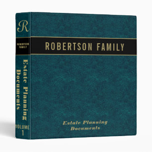 Estate Planning   Green Jade Binder