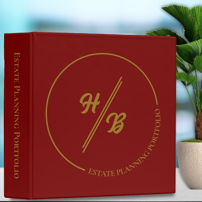 Estate Planning Portfolio - Red Binder (Creator Uploaded)