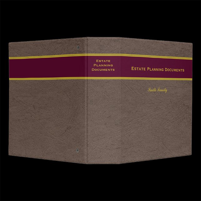 Estate Planning with Custom Name binder (Creator Uploaded)