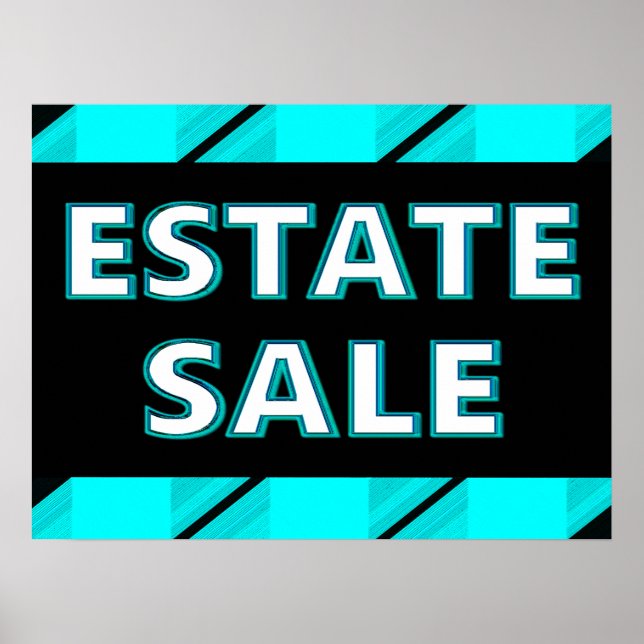 Estate Sale Poster (Front)