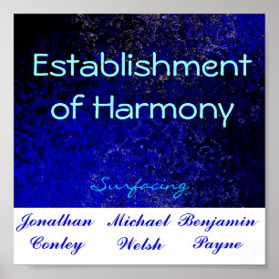 Estblishment of Harmony Poster