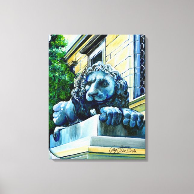 Esteem Feline Canvas Print (Front)