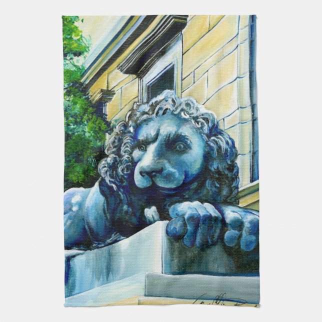 Esteemed Feline Kitchen Towel (Vertical)