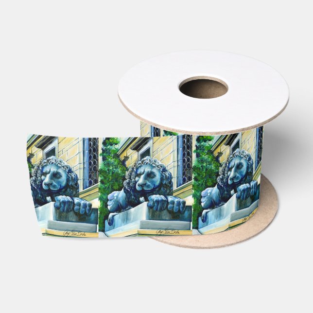 Esteemed Feline Satin Ribbon (Spool)