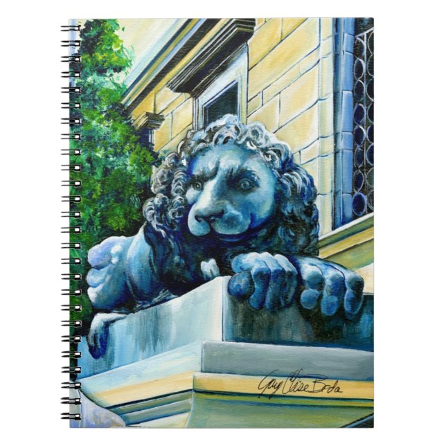 Esteemed Feline, Washington DC, USA Notebook (Front)