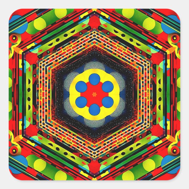 Estelar 257 square sticker (Front)