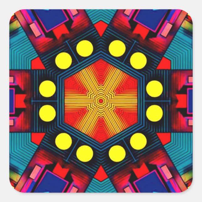 Estelar 284 square sticker (Front)