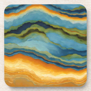 "Estepona" Horizontal Fractured Layers  Coaster
