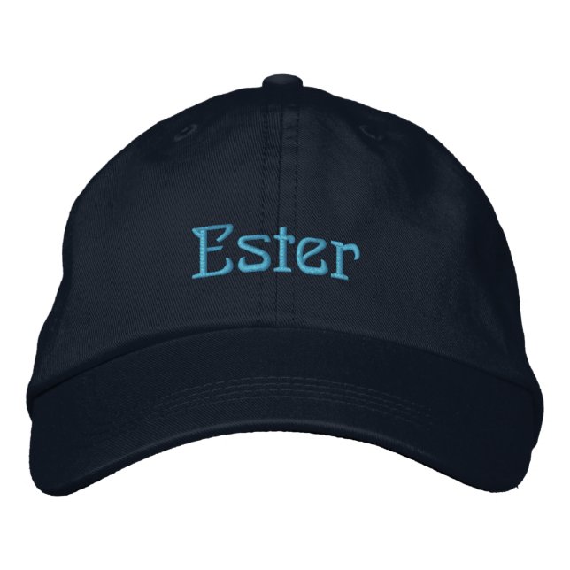 ESTER Name Designer Cap (Front)