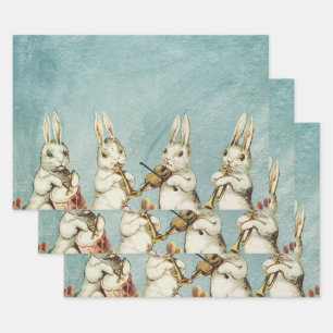 Ester rabbit vintage great picture wrapping paper sheet