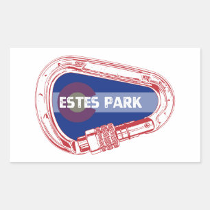 Estes Park Climbing Carabiner Sticker
