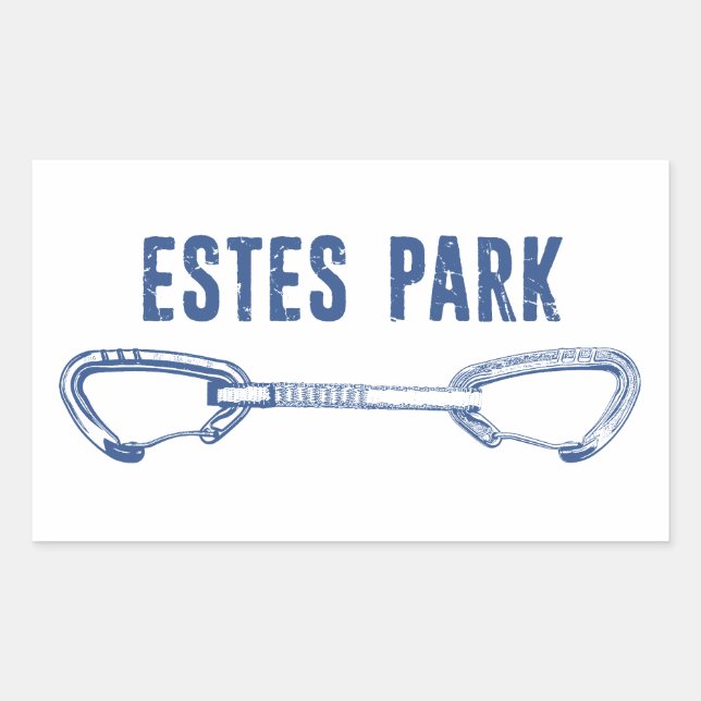 Estes Park Climbing Quickdraw Sticker (Front)