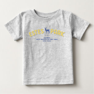 Estes Park Colorado National Park Elk Baby T-Shirt