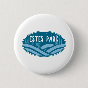 Estes Park Colorado Outdoors 2 Inch Round Button