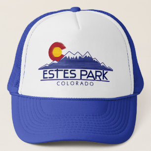 Estes Park Colorado wood mountains hat