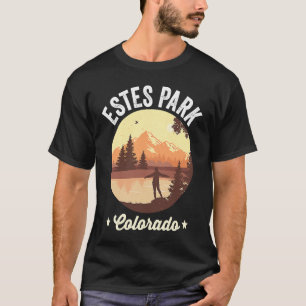 Estes Park  Rocky Mountains Lake Estes Park Colora T-Shirt