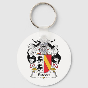 Estevez Family Crest Keychain