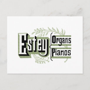 Estey Organs & Pianos Postcard