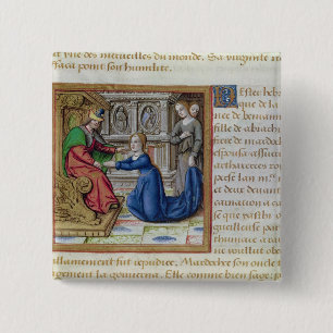 Esther 2 Inch Square Button