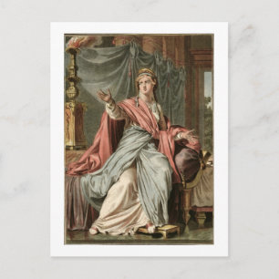 Esther, costume for 'Esther' by Jean Racine, from Postcard