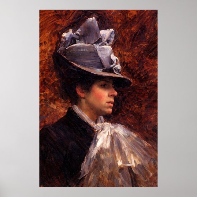 Esther Kenworthy by John William Waterhouse  Poster (Front)