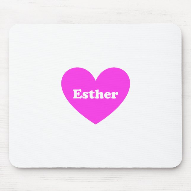 Esther Mouse Pad (Front)