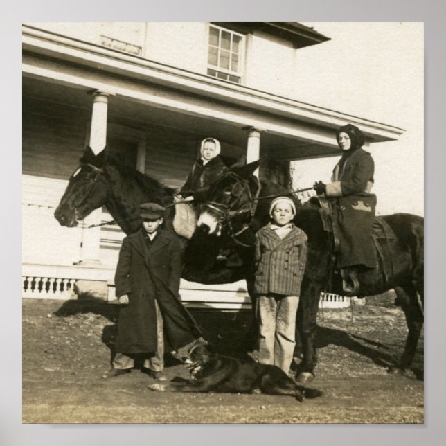 Esther on the Donkey Poster (Front)