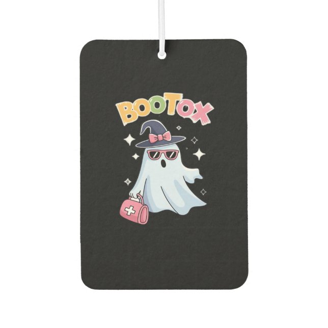 Esthetician Botox Halloween Aesthetic Nurse Plasti Air Freshener (Front)