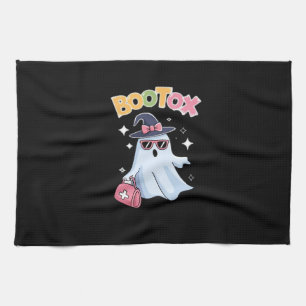 Esthetician Botox Halloween Aesthetic Nurse Plasti Kitchen Towel
