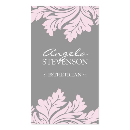 ESTHETICIAN BUSINESS CARD | Zazzle