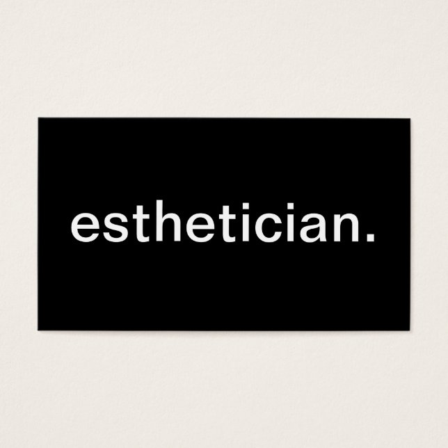 Esthéticien (Devant)